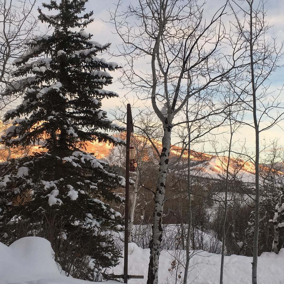 Love the alpenglow on Mt. Werner