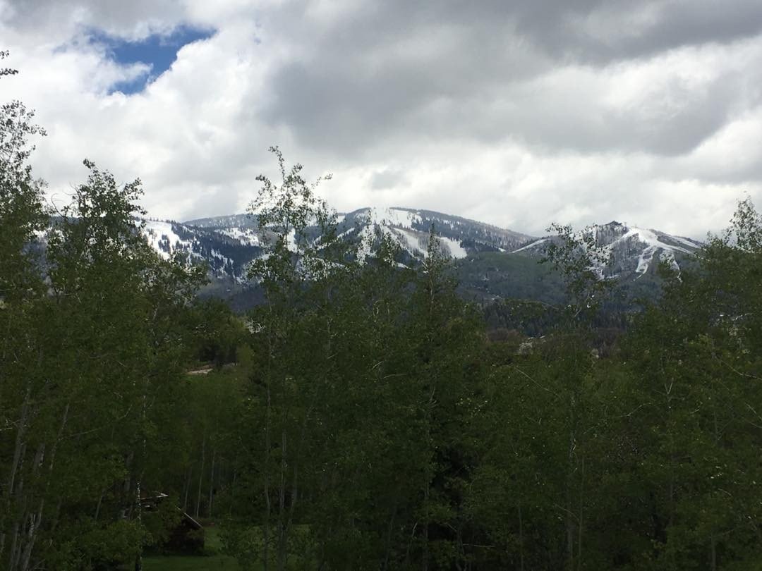 The snow wants to stick around!
