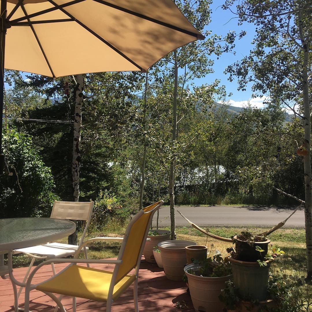 Lazy day on the deck.