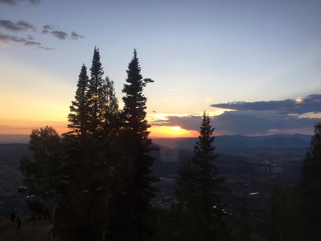 Sunset happy hour