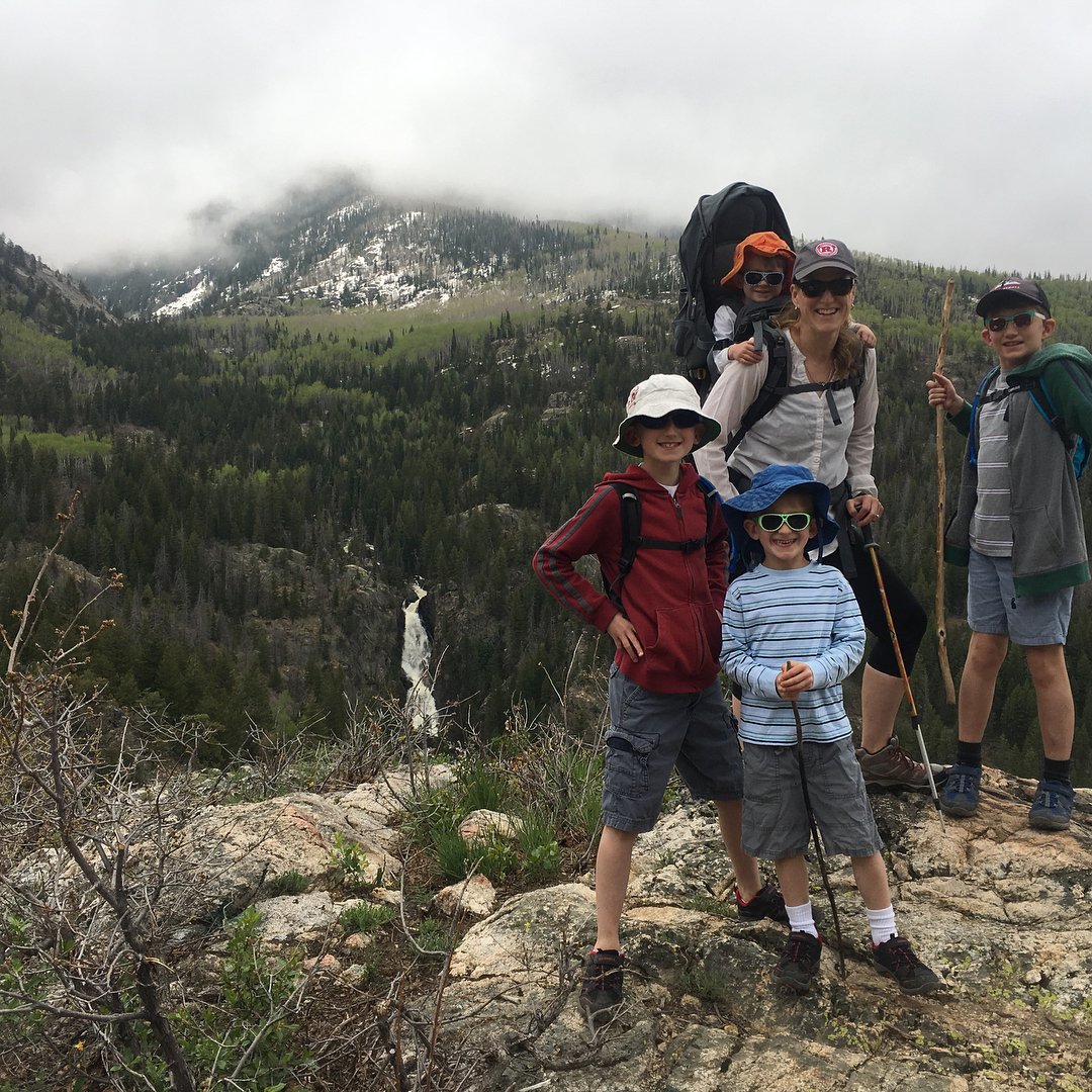 Happy Mother’s Day @saranancesbs. What a fun hike up to the Uranium Mine above Fish Creek.