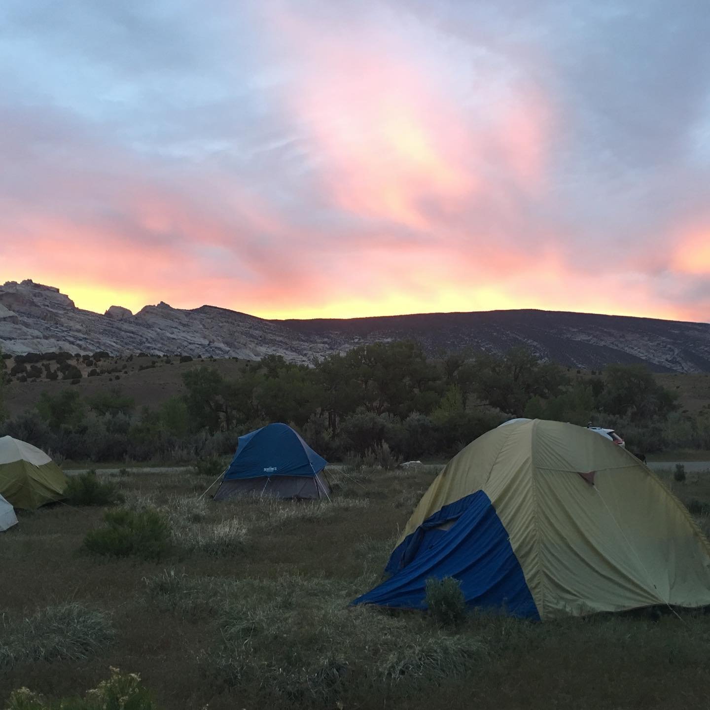 Day 3 a great sunrise to greet us for the last day