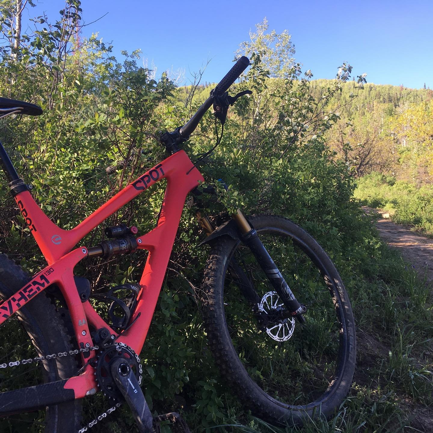 Nice morning to @spotbrandbikes