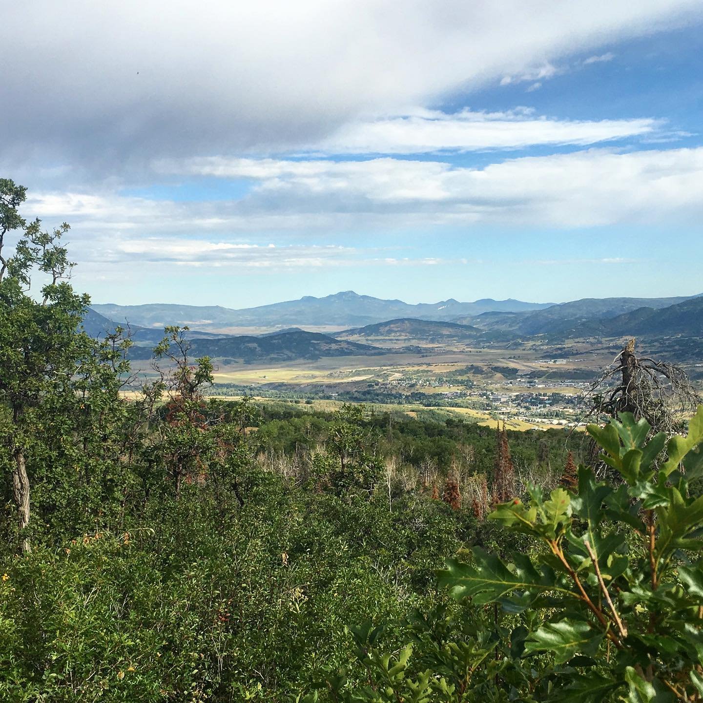 Views for miles on