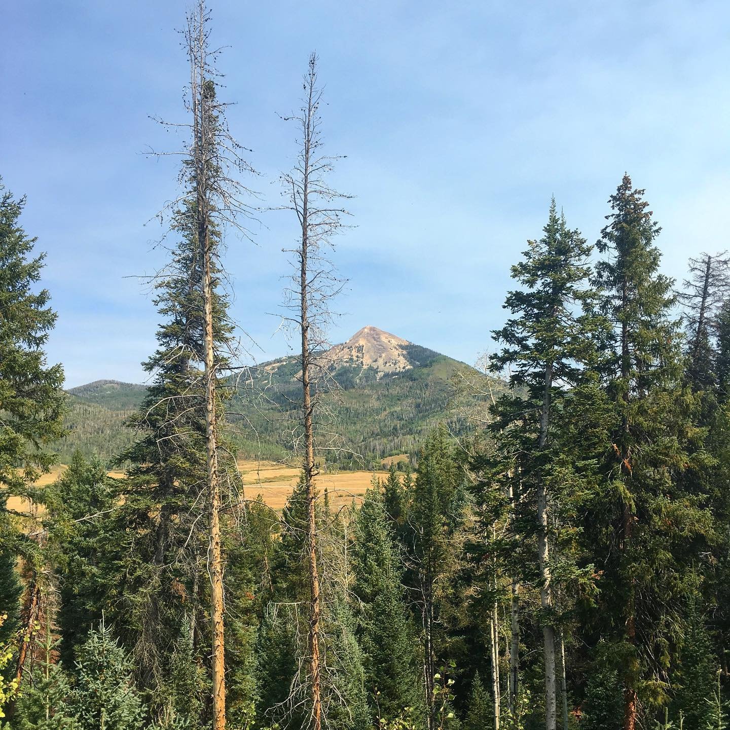 Beautiful day for a hike and lunch at