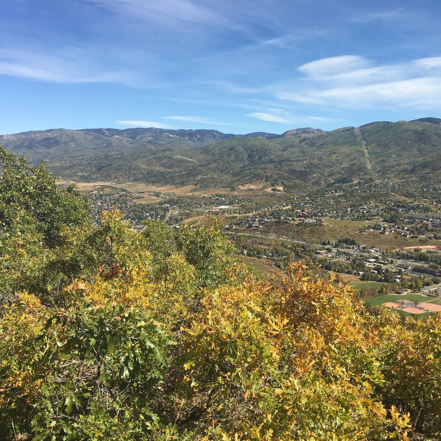 The views aren’t bad on Emerald these days.