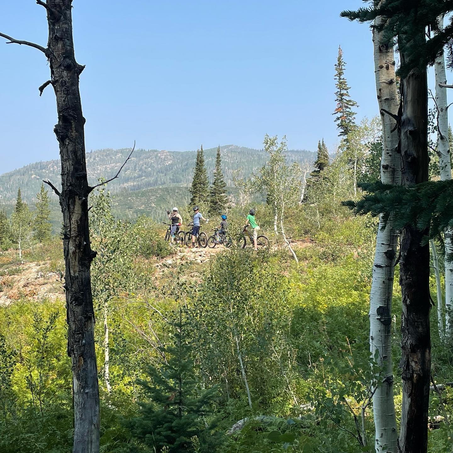 Bike ride on