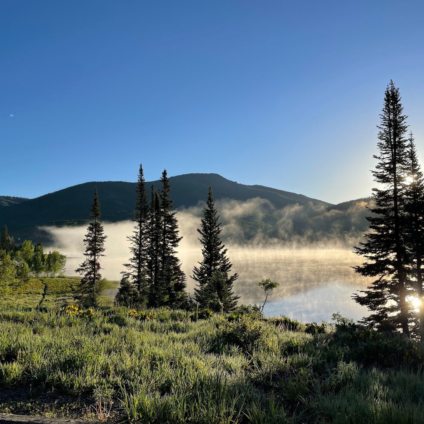 June 2022: Camping at Pearl Lake.