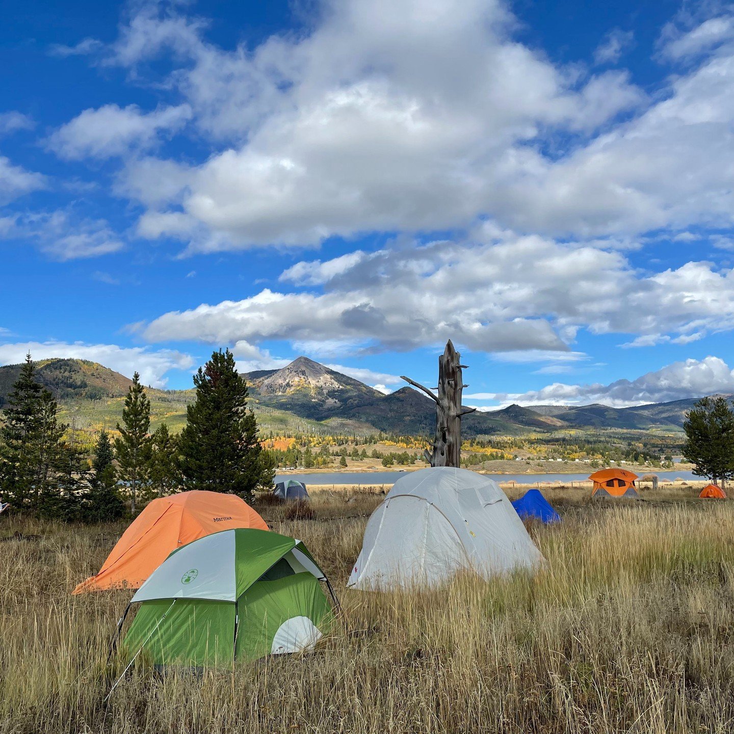 October 2022: Camping at Fetcher Barn, Steamboat Lake