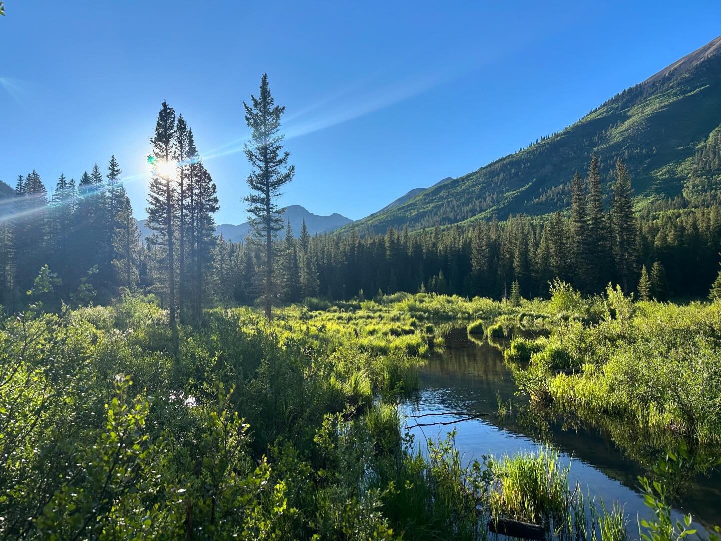 Scenic views near Huron Peak