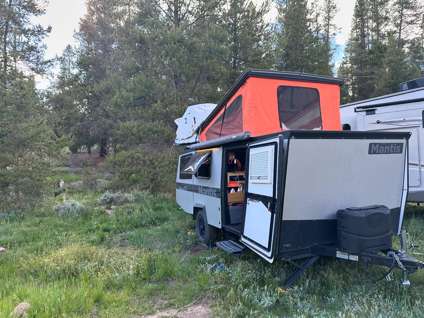 Leadville camping and Silver Rush 15 MTB race
