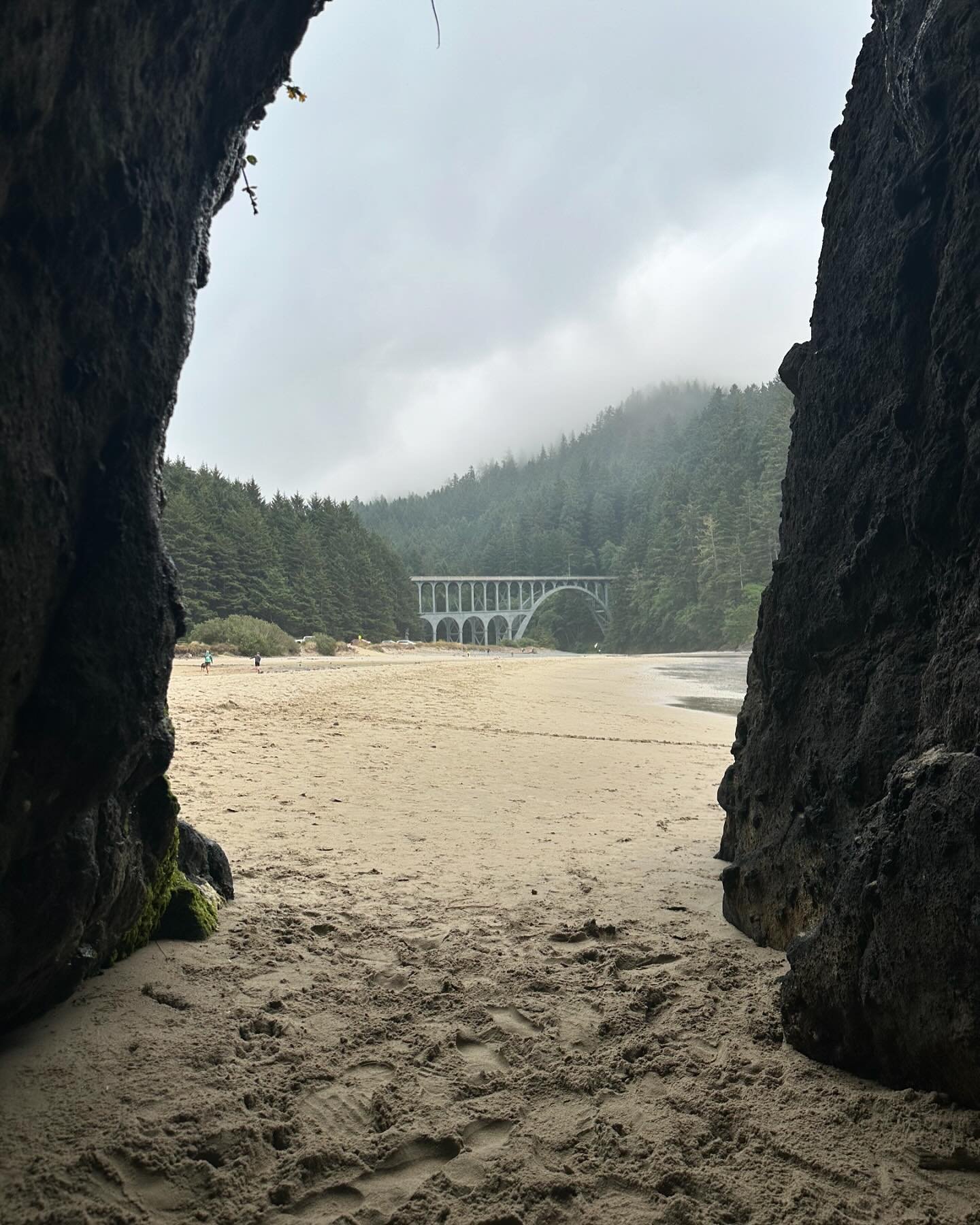 Oregon coast near Yachats