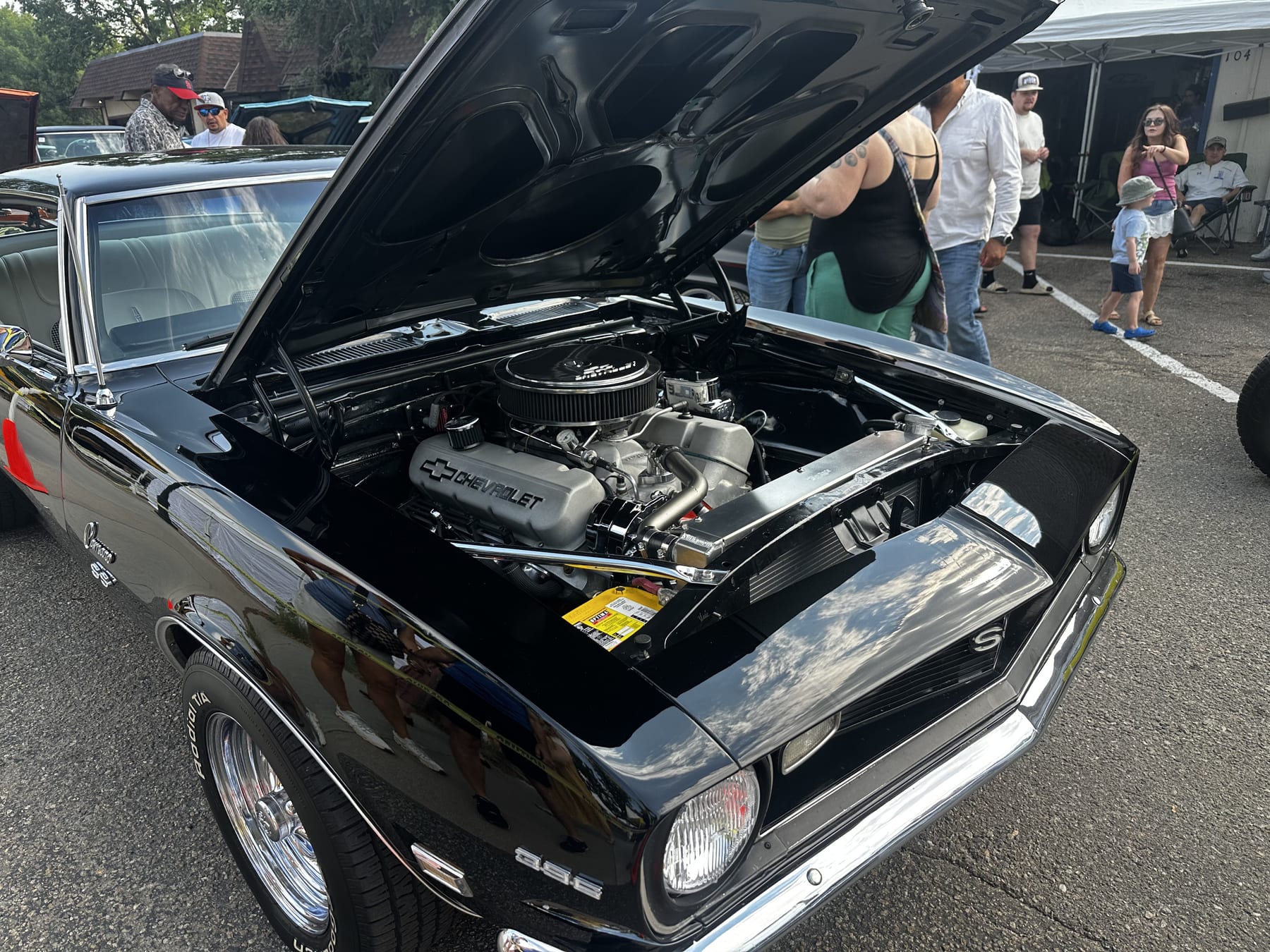Classic cars on a Saturday morning