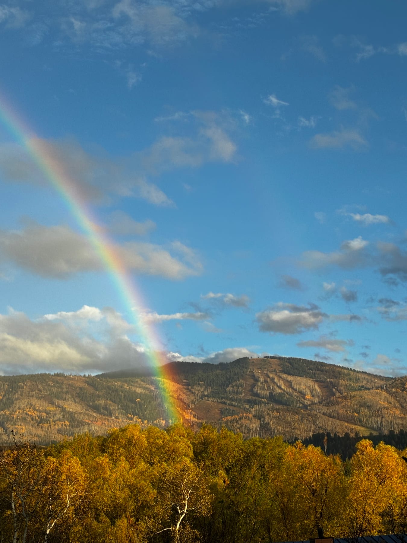Mt. Werner rainbow